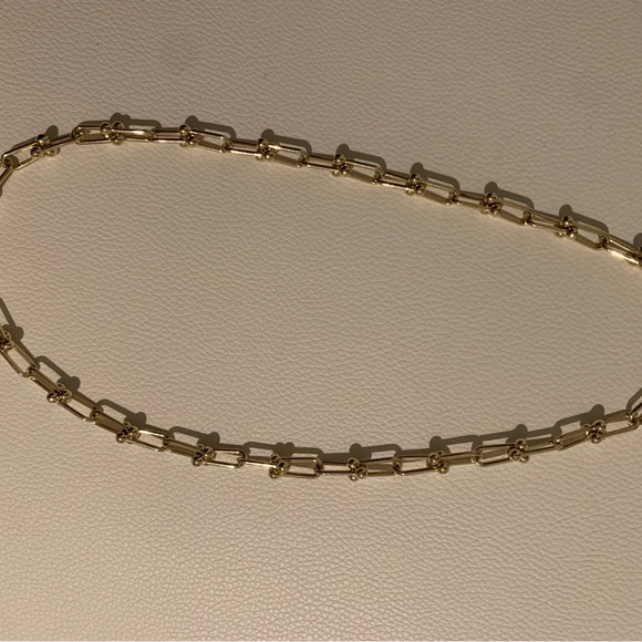 Real Gold Chain Link Necklace - Picture 2 of 10